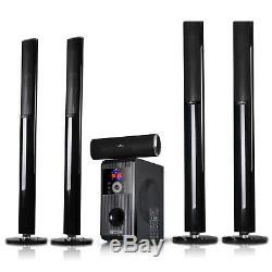 Bluetooth 5.1ch Home Theater Surround Sound Stereo Speaker System Usb Mp3 Player
