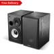 Bluetooth 5.4 Bookshelf Speakers 24w Sound, App Control & Dual Inputs