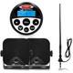 Bluetooth Car Boat Stereo Audio Radio With Waterproof Hanging Speakers And Antenna
