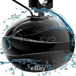 Bluetooth LED Waterproof ATV UTV RZR Polaris 4 Speakers Stereo Audio Amp System