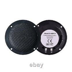 Bluetooth Marine Stereo Audio System Boat Radio and 2Pairs of Waterproof Speaker