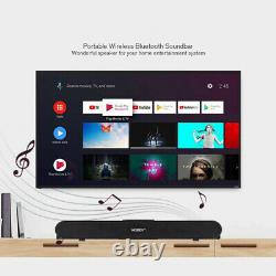 Bluetooth Soundbar Wireless Home Theater 60W TV Stereo Bass Sound Bar Speaker