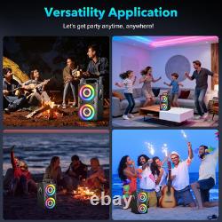 Bluetooth Speaker 100W Portable Big Powerful Deep Bass Loud Sound Wireless Boomb