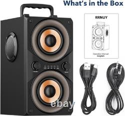 Bluetooth Speaker 100W Portable Big Powerful Deep Bass Loud Sound Wireless Boomb