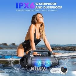 Bluetooth Speaker, 120 watts, Waterproof, 240W ULTRA-STEREO SOUND & EQ MODE