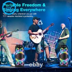 Bluetooth Speaker, 160W Peak Powerful Loud Stereo Sound Deep Bass Wireless Boomb