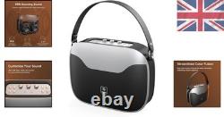 Bluetooth Speaker H100 50W Sound with Treble & Bass Adjustment Travel Ready