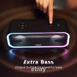 Bluetooth Speaker Sound Box Pro+ Wireless Pairing Speaker with 24W Stereo