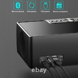 Bluetooth Speaker Video Player Wireless HiFi Stereo Sound Portable Subwoofer 25W