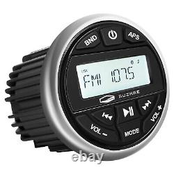Boat Radio Stereo Bluetooth Marine Audio and 6.5'' 240W Speakers and Antenna