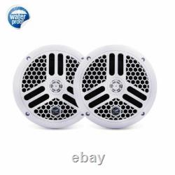 Boat Stereo Marine Audio Bluetooth Receiver + 6.5'' 240W Speakers + Antenna