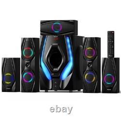 Bobtot Home Theater Systems Surround Sound Speakers 1200 Watts Peak Power 10