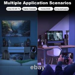 Bobtot Home Theater Systems Surround Sound Speakers 1200 Watts Peak Power 10