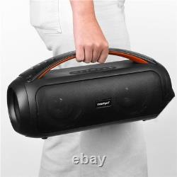 Boombox Bluetooth Speaker LED Colour Changing Lights Stereo Sound