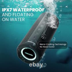 Boompro Bluetooth Speaker 36W Portable Speakers with Stereo Sound Bass, Bluetoot