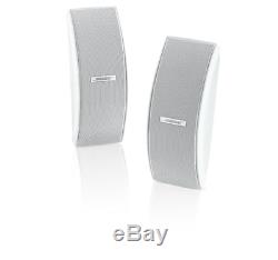 Bose 151 Environmental Popular Outdoor Speakers Full Stereo Music Sound White