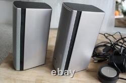 Bose companion 20/computer speakers/sound/stereo/BOSE/silver desktop speakers