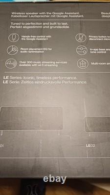 Braun Audio LE Series LE02 Stereo Speaker White