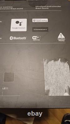 Braun Audio LE Series LE02 Stereo Speaker White