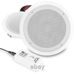 CSSG 8 Bluetooth Bathroom Ceiling Speakers Kit 8 In-Ceiling Sound System