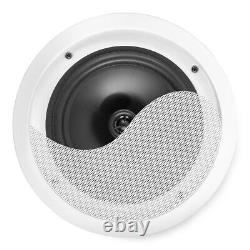 CSSG In-Ceiling Speakers and Bluetooth Amplifier Home Audio Music System 8