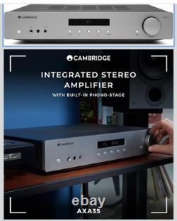 Cambridge Audio AXA35 Stereo Integrated Amplifier 35W Hi-Fi Amplifier with MM