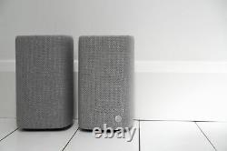 Cambridge Audio Yoyo (M) Stereo Bluetooth Speakers (Light Grey) Refurbished