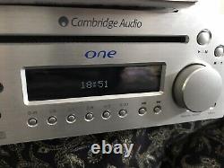 Cambridge audio one Stereo Hi-fi Unit System DAB Minx XL white Speakers