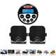 Car Bluetooth Stereo Audio Package With Waterproof Outdoor Hanging Speakers