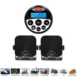 Car Bluetooth Stereo Audio Package with Waterproof Outdoor Hanging Speakers