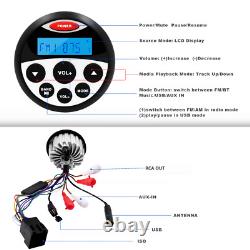 Car Bluetooth Stereo Audio Package with Waterproof Outdoor Hanging Speakers