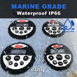 Car Bluetooth Stereo Audio Package with Waterproof Outdoor Hanging Speakers