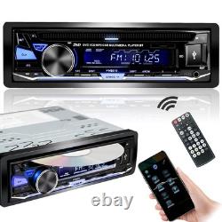 Car Stereo Bluetooth Speaker Portable Wireless Audio CD DVD Player with Remote