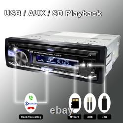 Car Stereo Bluetooth Speaker Portable Wireless Audio CD DVD Player with Remote