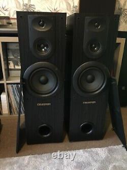 Celestion Impact 30 Floorstanding Stereo Speakers Mid 90s UK Made Massive Sound