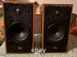 Celestion SL6 stereo speakers vintage hifi working and sound great 100W