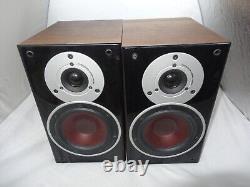 DALI ZENSOR 1 HiFi HIFI Stereo Bookshelf Speakers Walnut (Check Desc)