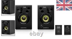 DJMonitor 32 Active Studio & DJ Speakers 3.5 Compact Monitors Black