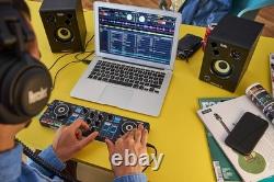 DJMonitor 32 Active Studio & DJ Speakers 3.5 Compact Monitors Black