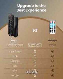 Donner MAMP5 Audio Amplifier 440W Stereo Receiver Home 4 Channel Bluetooth