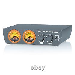 Douk Audio H7PRO TPA3255 Digital Power Amplifier 300W Home Stereo Amp withVU Meter