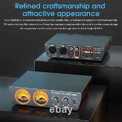 Douk Audio H7PRO TPA3255 Digital Power Amplifier 300W Home Stereo Amp withVU Meter