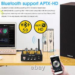 Douk Audio P1 Bluetooth 5.0 Tube Preamp Speaker Receiver USB DAC Headphone Amp