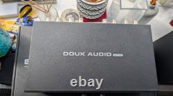 Douk Audio VU3 PRO Dual VU Meter & Amplifier / Speaker Audio Switcher Box Boxed