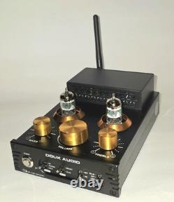 Douk Audio X1 HiFi Bluetooth 5.0 Vacuum Tube Amplifier with Phono Preamp 160W×2