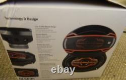 Dual Electronics DLS694 6 x 9 4-Way 200-Watt Car Audio Stereo Speakers