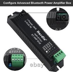 Dual Herdio 5.25 Inch Bluetooth Ceiling Speakers Speaker Stereo Kitchen Bathroom