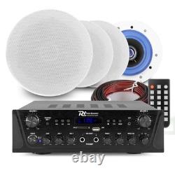 ESCS5 Multiroom Ceiling Speaker System 2-Zone Bluetooth Home Audio