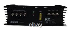 Edge 2 Channel Amplifer 320 Watt Max Car Audio Bass Stereo Speakers Amp