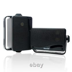 Enhanced Black Bluetooth Speakers, 200W Wireless Sound for Indoor/Outdoor